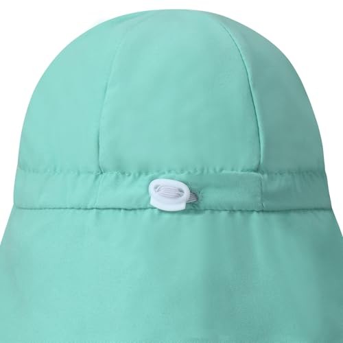 MaxNova Sombrero de sol para bebé, 6-24 Months Paquete de 2 Blanco/Verde