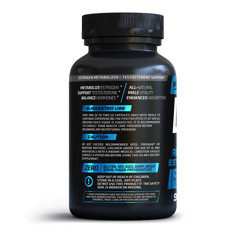 PrimeGENIX DIM3X – Diindolylmethane (DIM) Supplement That Helps Control Estrogen