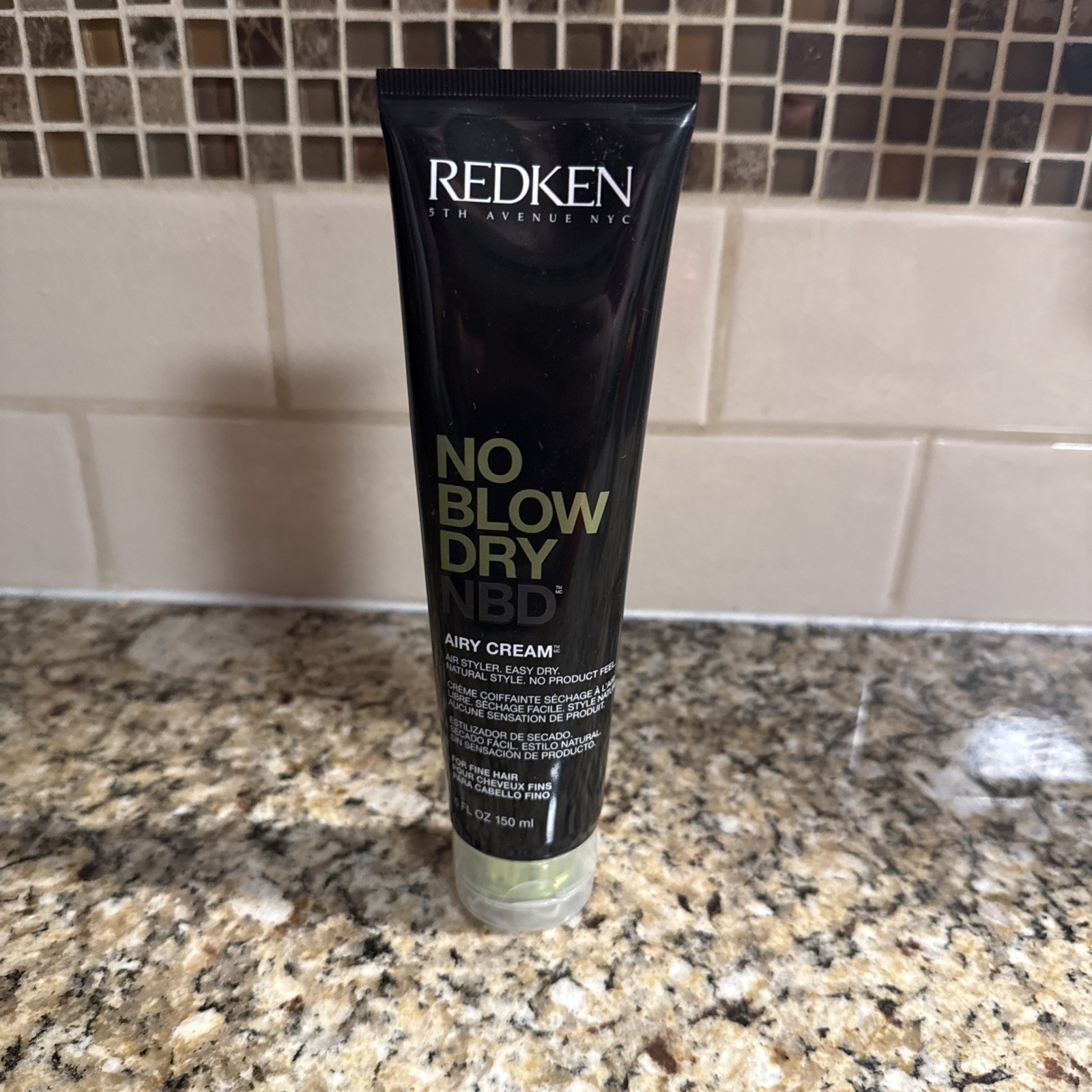 Redken No Blow Dry NBD Airy Cream For Fine Hair 5 Fl. oz