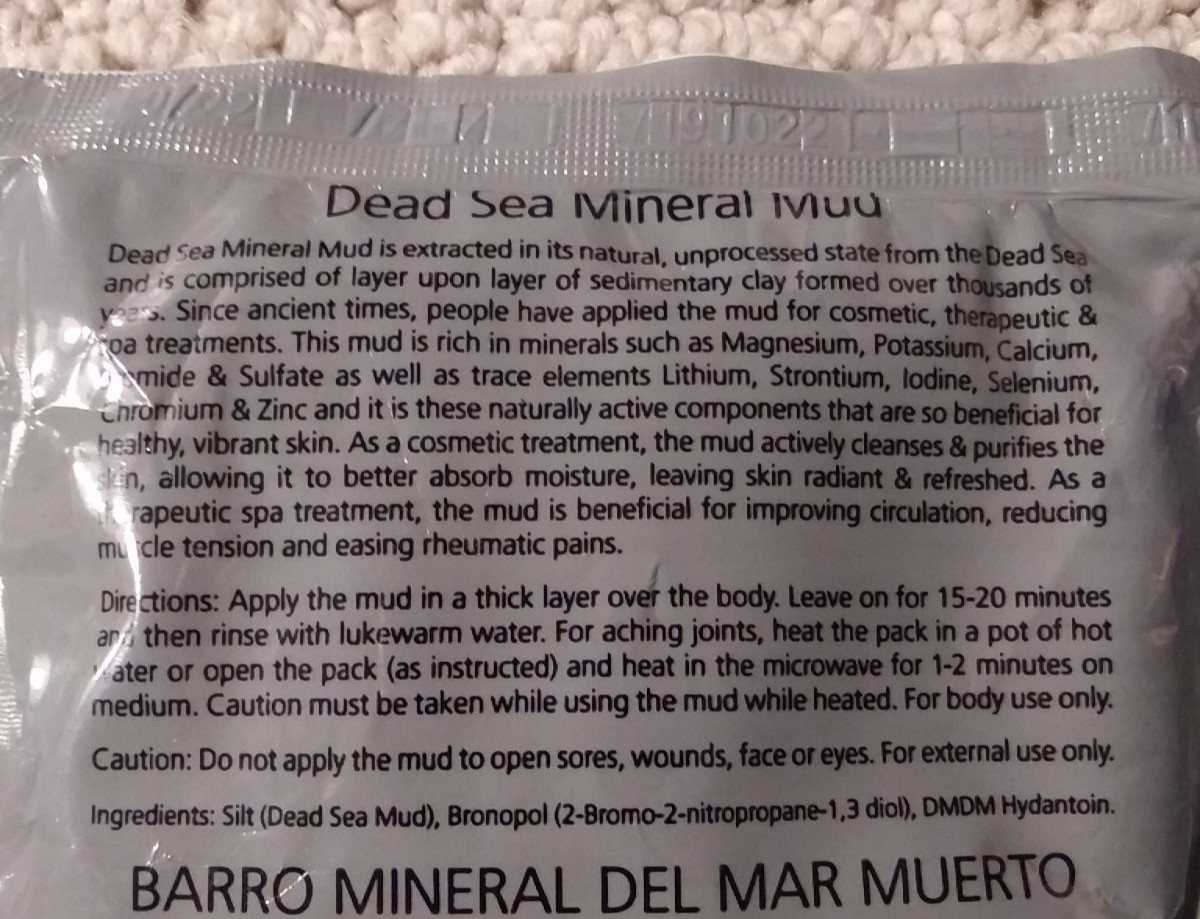 AVANI Dead Sea Mineral Mud Beauty Treatment 400 g / 14.1 oz. New Sealed + Mask