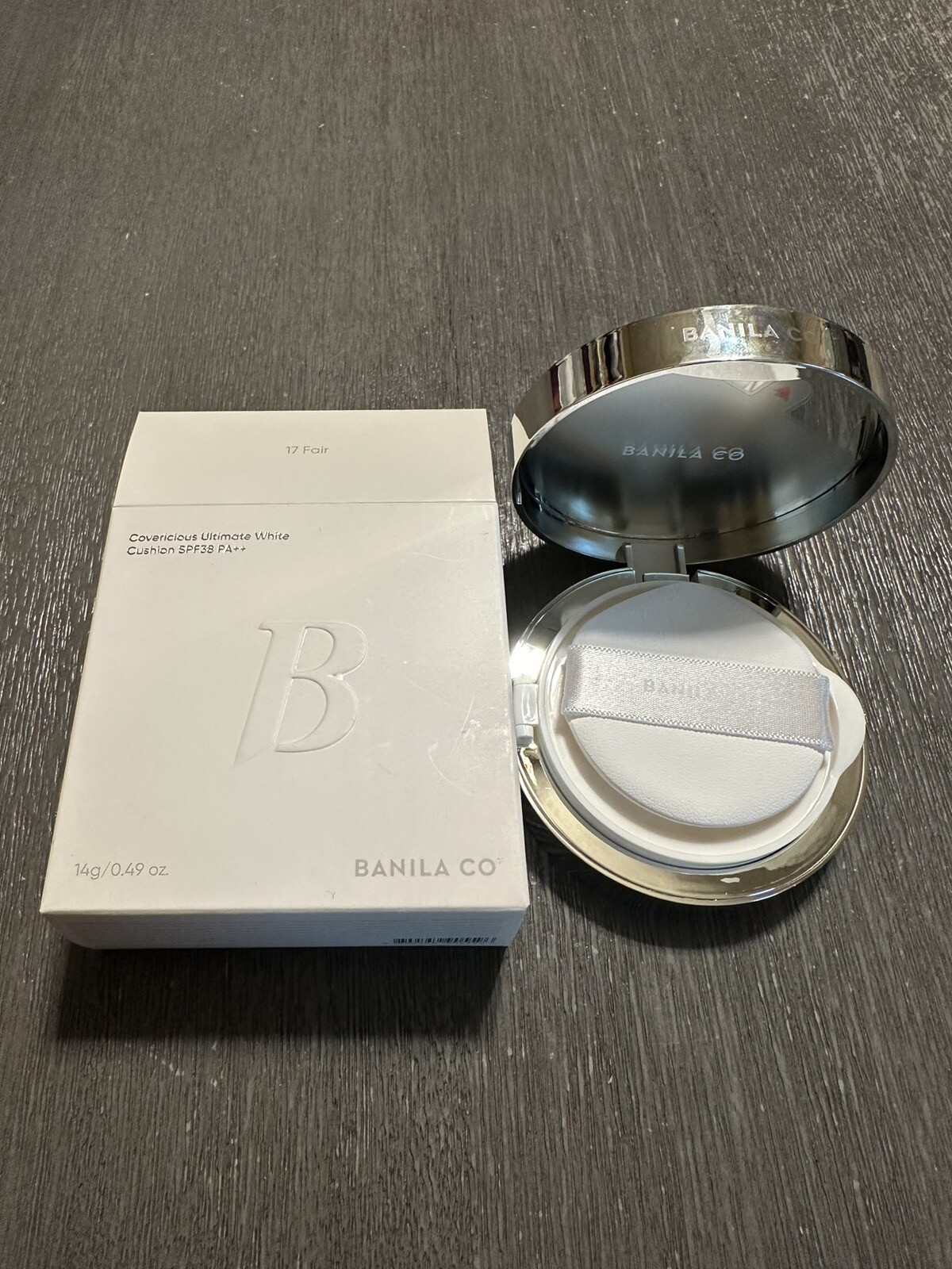 BANILA CO. Covericious Ultimate White Cushion 14g Foundation SPF38 PA++ #17 Fair