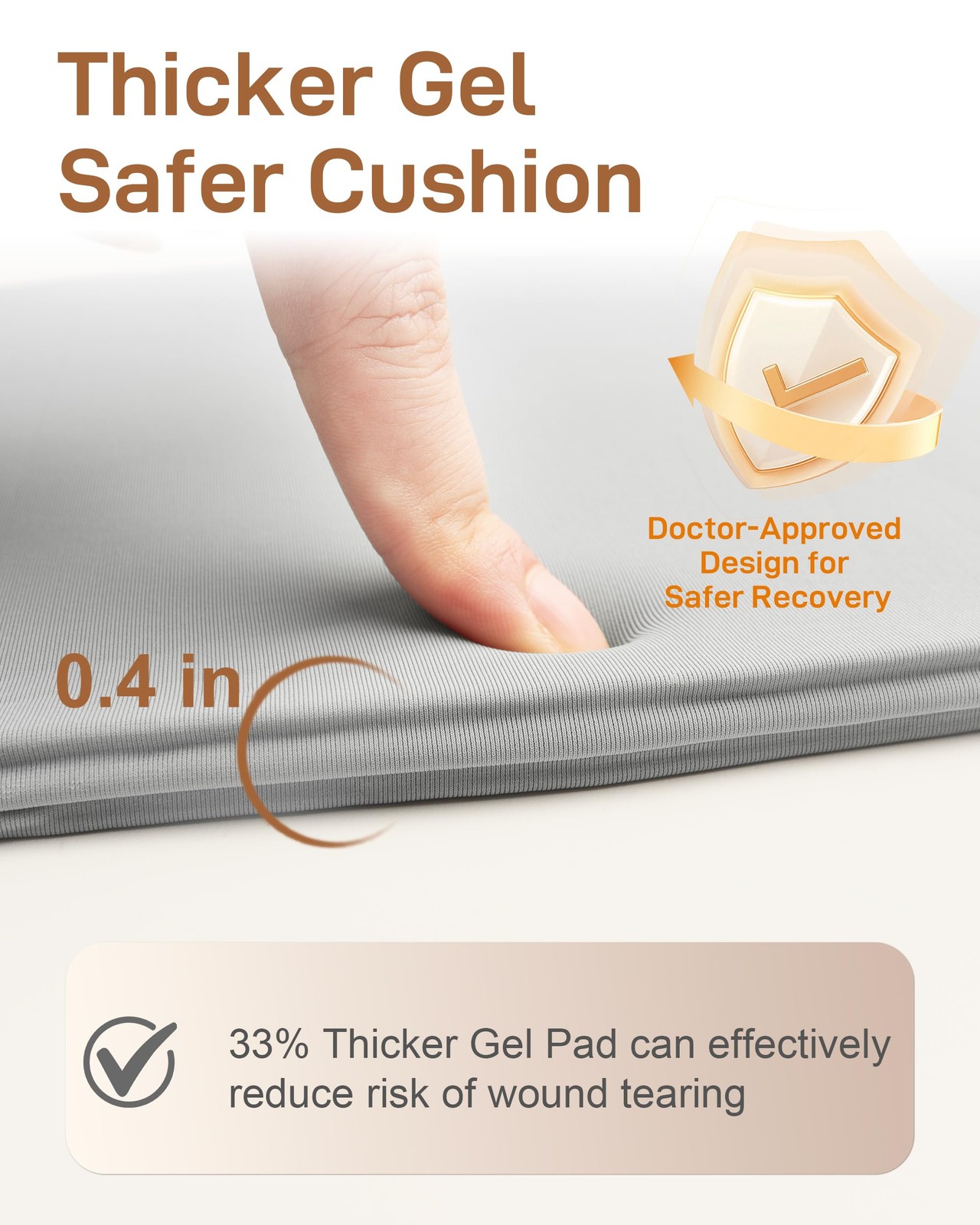 Baby Noah Belly Binder For Post-Op Hot Therapy Ice Pack Waist Belt Lycra Fabric