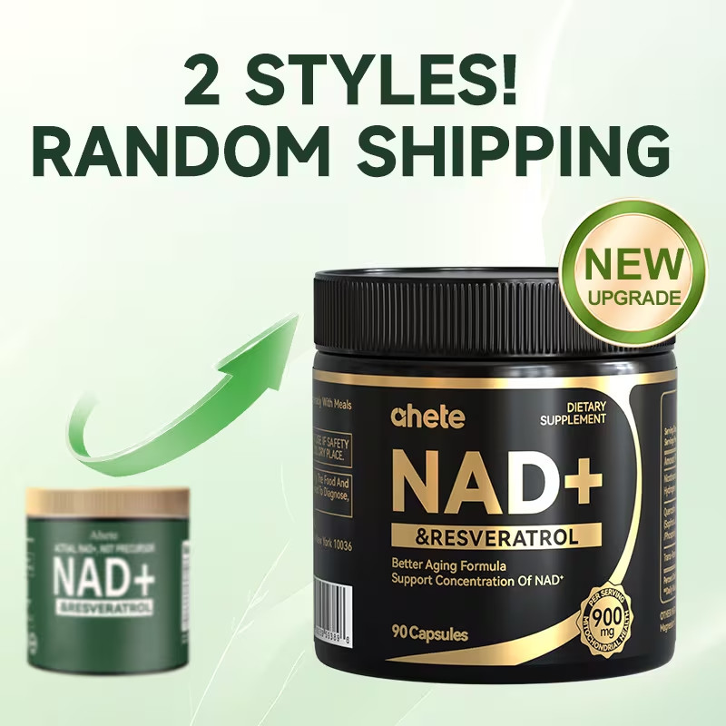 NAD+ Supplement Nicotinamide Riboside & Trans-Resveratrol 90 Anti Age Energy