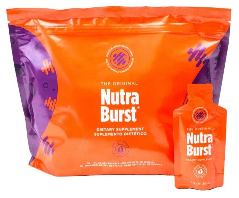 TLC, NutraBurst Rip & Sip – 30 Sachets Liquid Multivitamin