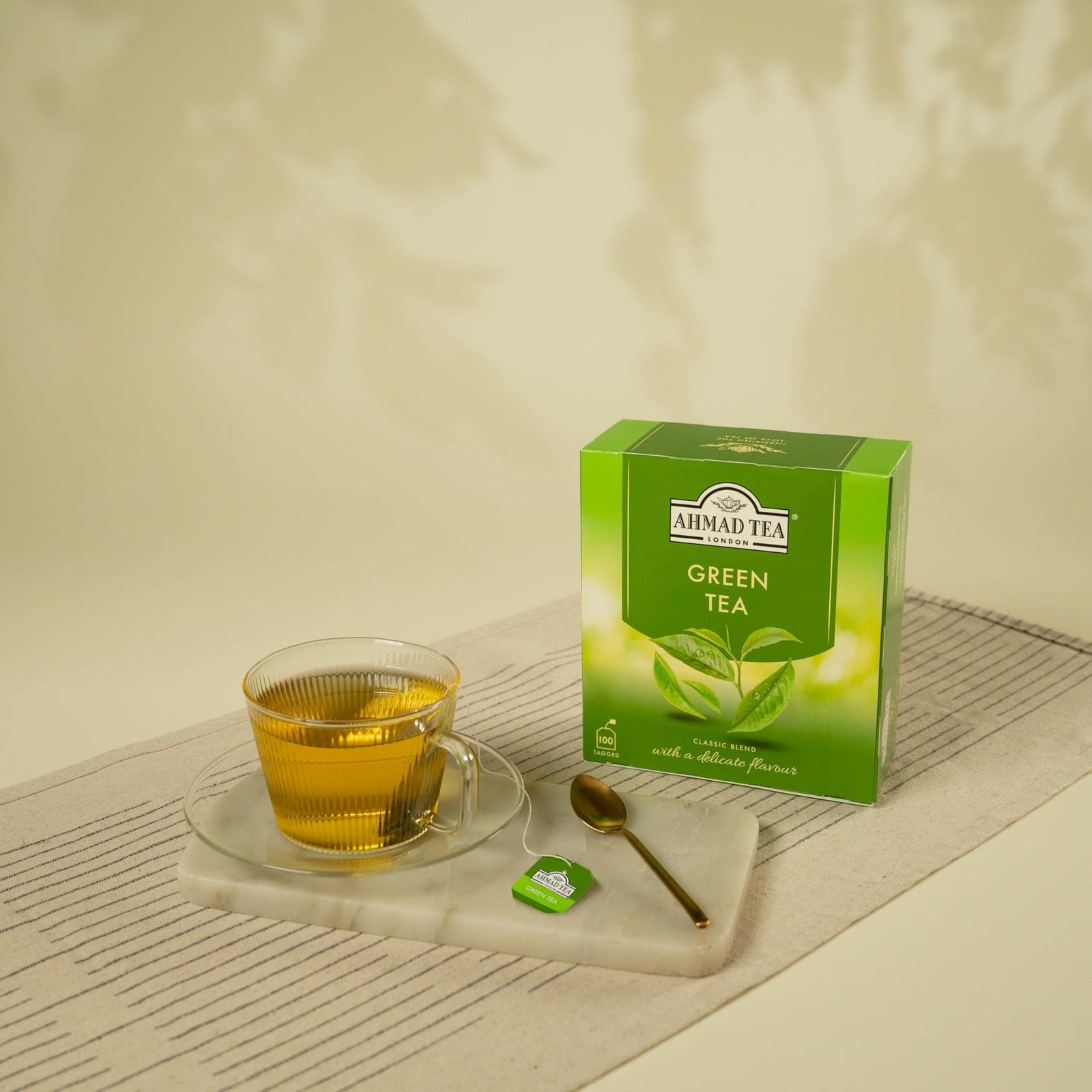 Green Tea, Green Tea Teabags 100 ct – Caffeinated & Sugar-