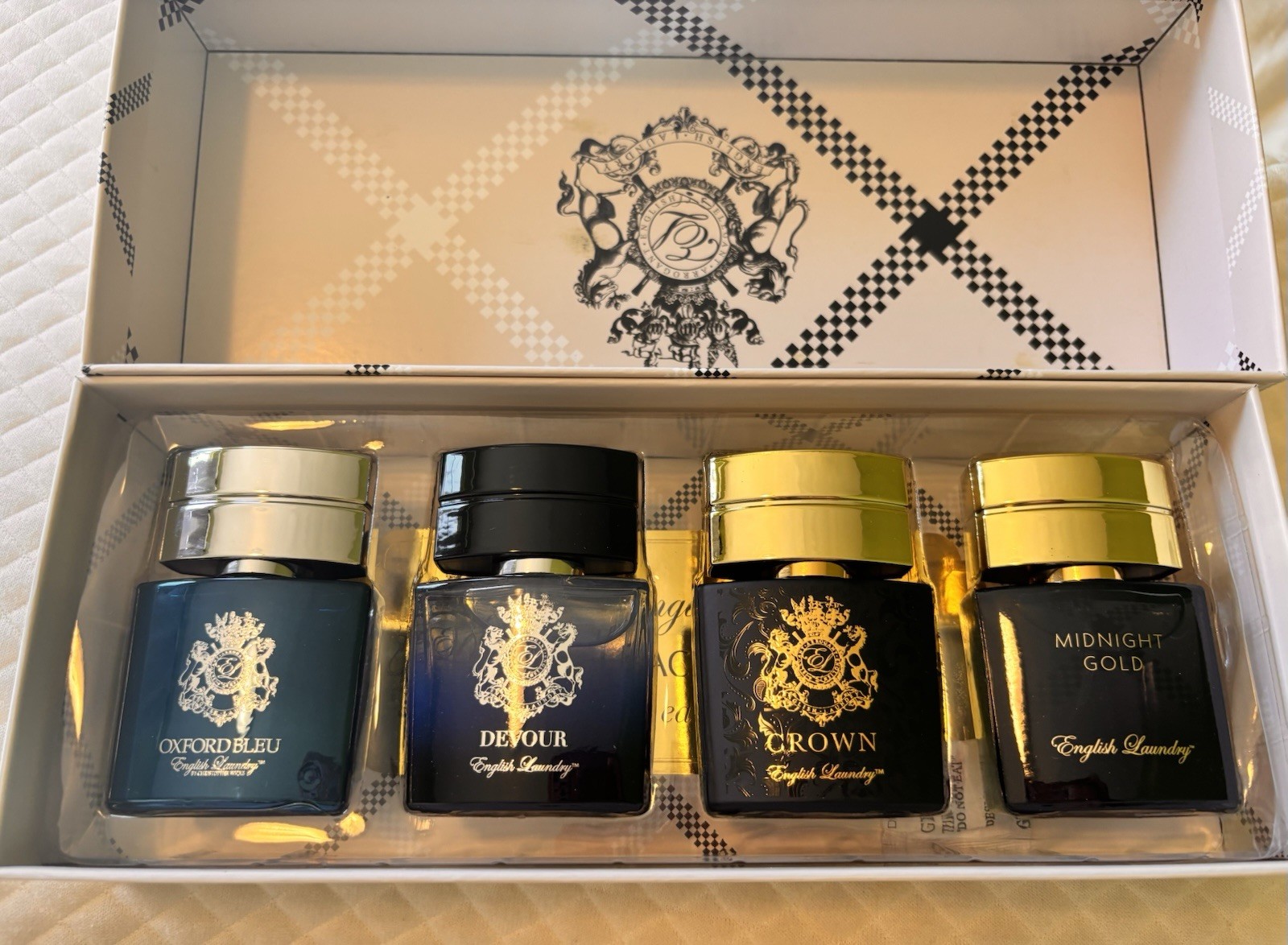 English Laundry Legacy Collection EDP Spray Gift Set 4 x 0.68 fl oz Travel