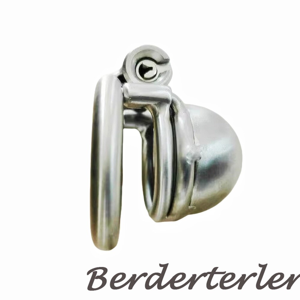 Custom PA Steel Male Chastity Cage – PA Piercing Metal Cage for Men CBT Lock