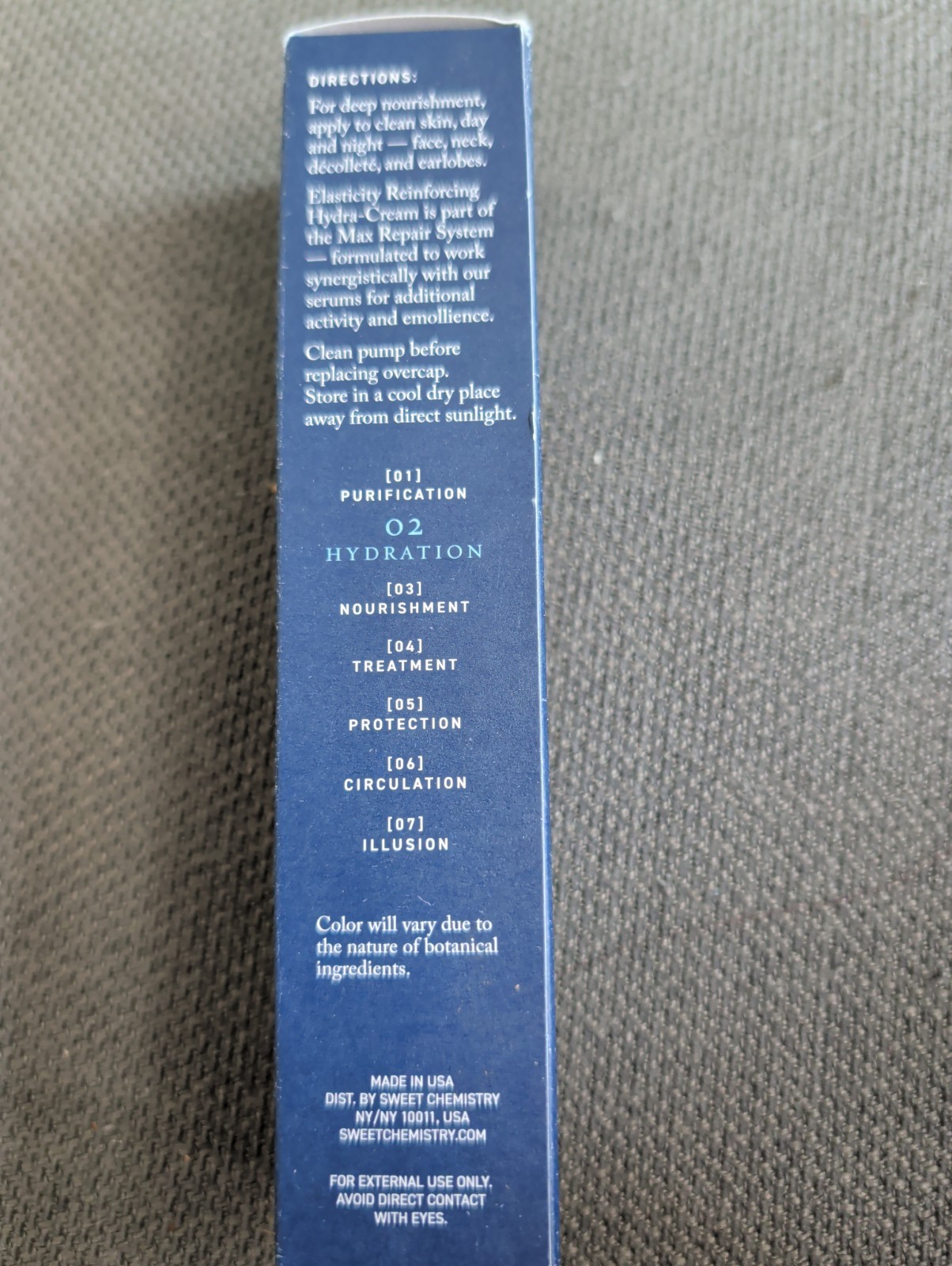 Sweet Chemistry Elasticity Reinforcing Hydra-Cream – Barrier Repair 1.7 oz NEW