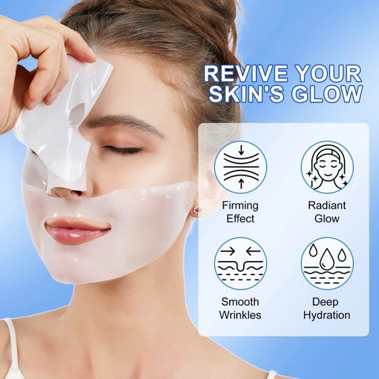 Collagen Deep Hydration Mask Sheet w/ Hyaluronic Acid 6pcs 34g