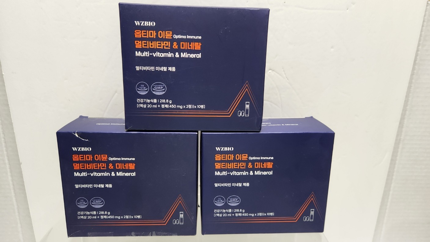 3-Optima Immune – Multivitamin & Mineral with Vitamin C B1 B6 Zinc 30 day 4/2026