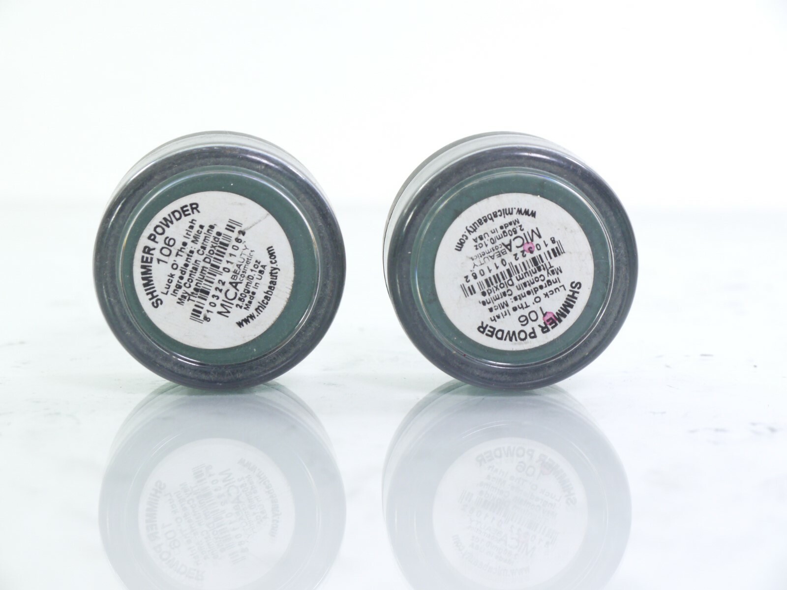 2 MICA BEAUTY SHIMMER POWDER 106 LUCK O’ THE IRISH 2.5G EA