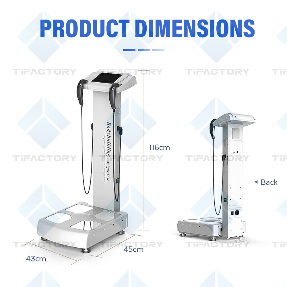 NEW Professional Full Body Fat Body Scanner Composition Analysis Machine