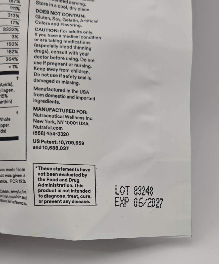 Nutrafol Women’s Balance Hair Growth Nutraceutical~120 Capsules/Refill~Exp 06/27