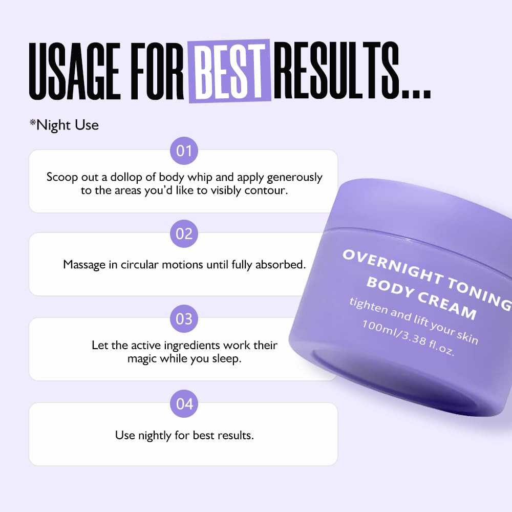 Maelys GET DREAMY Overnight Toning Whip Body Firming Whip That Work While Sleep