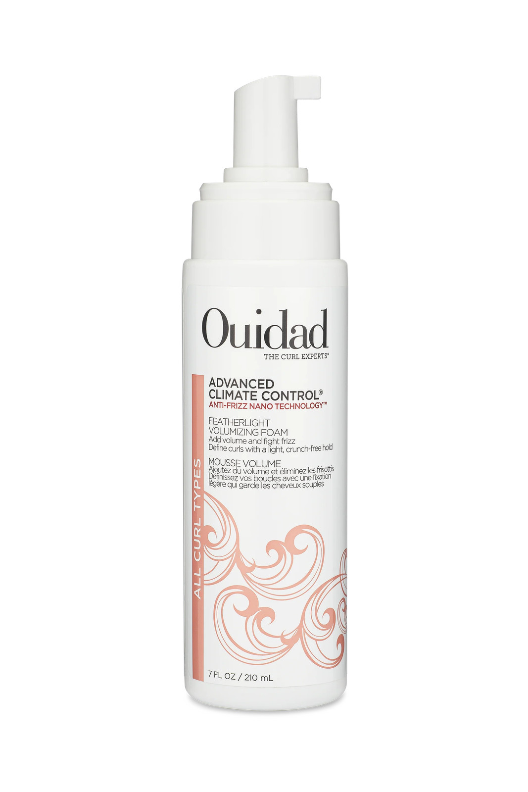 Ouidad ADVANCED CLIMATE CONTROL Featherlight Volumizing Foam 7 oz / 210 ml