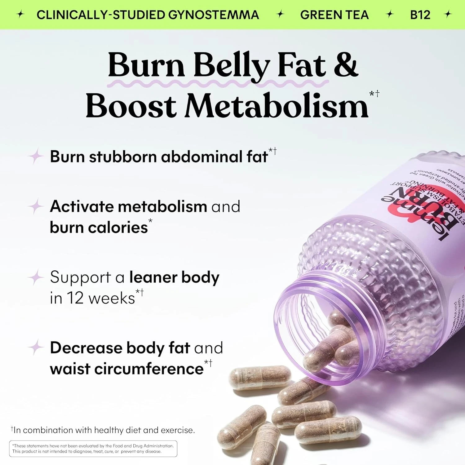 Lemme Burn-Metabolism, Belly Fat Burning AMPK Activating Supplement for Men