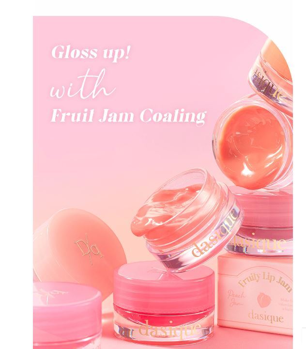 Dasique Fruity Lip Jam 10 Colors 4g 2023 New