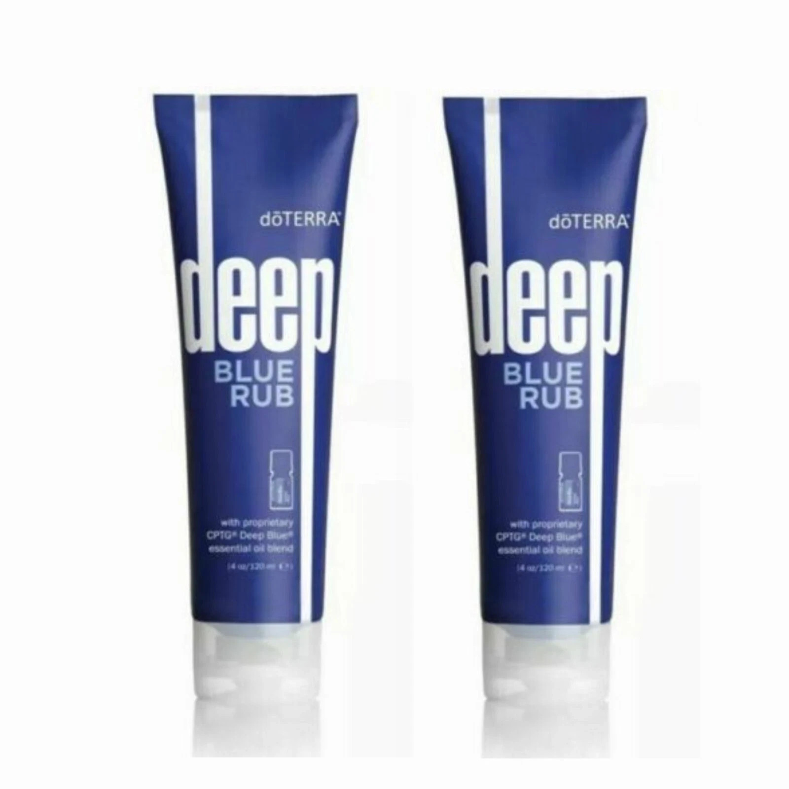 2 PACK DoTERRA Deep Blue doterra Rub Body Cream – 4 oz EXP:02/2027+