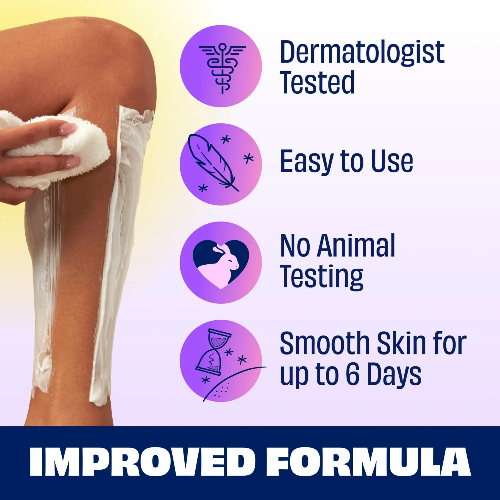 Nair Body Cream Hair Remover, Oat Milk & Vanilla, Body Women, 7.9 oz