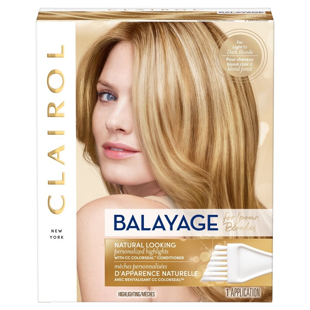 Clairol Balayage Pure Blondes Personalized Highlight Light To Dark + Conditioner
