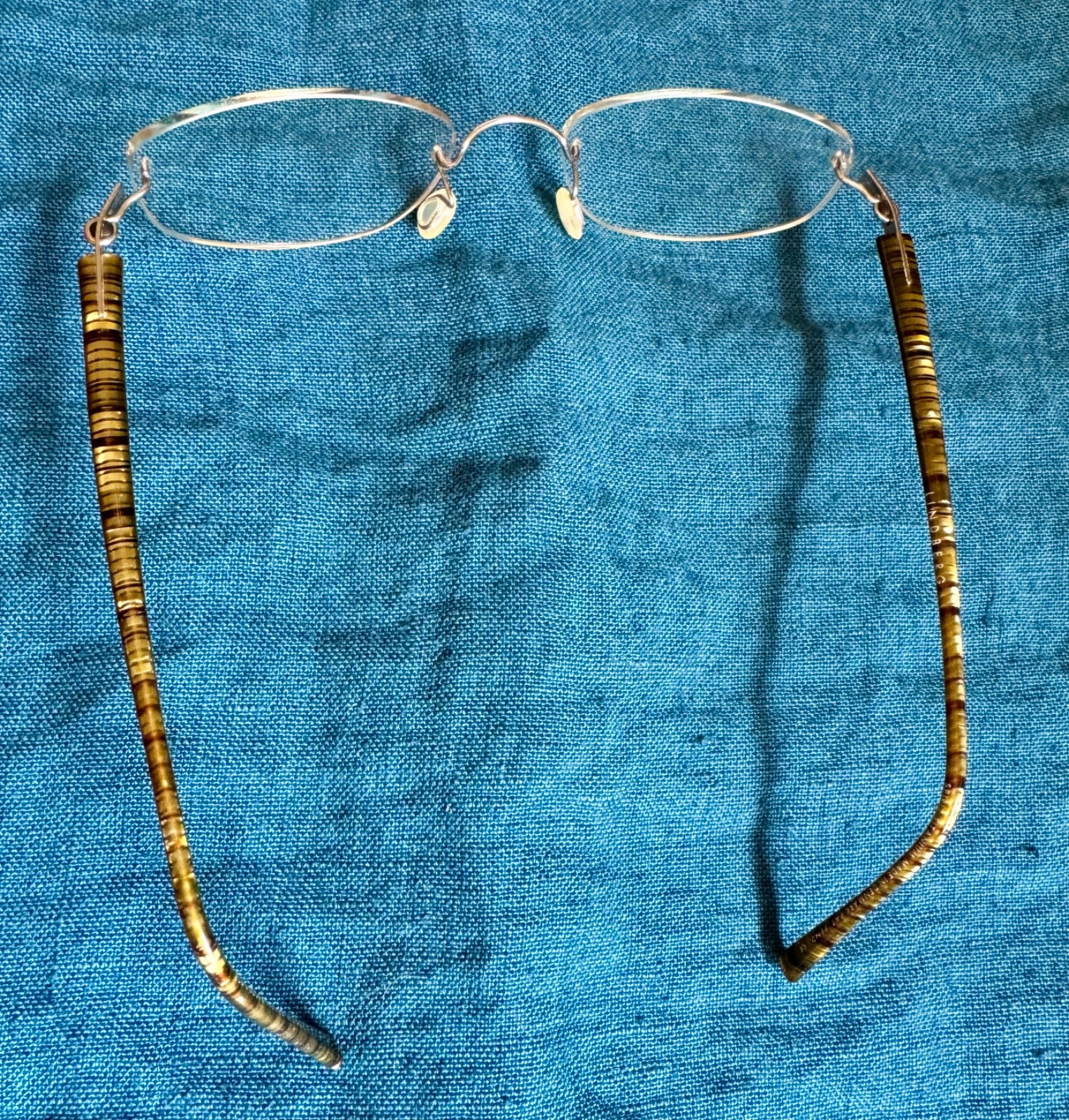 Lindberg rimless Titanium eyeglass frames #2061, made in Denmark 135 Col. K34