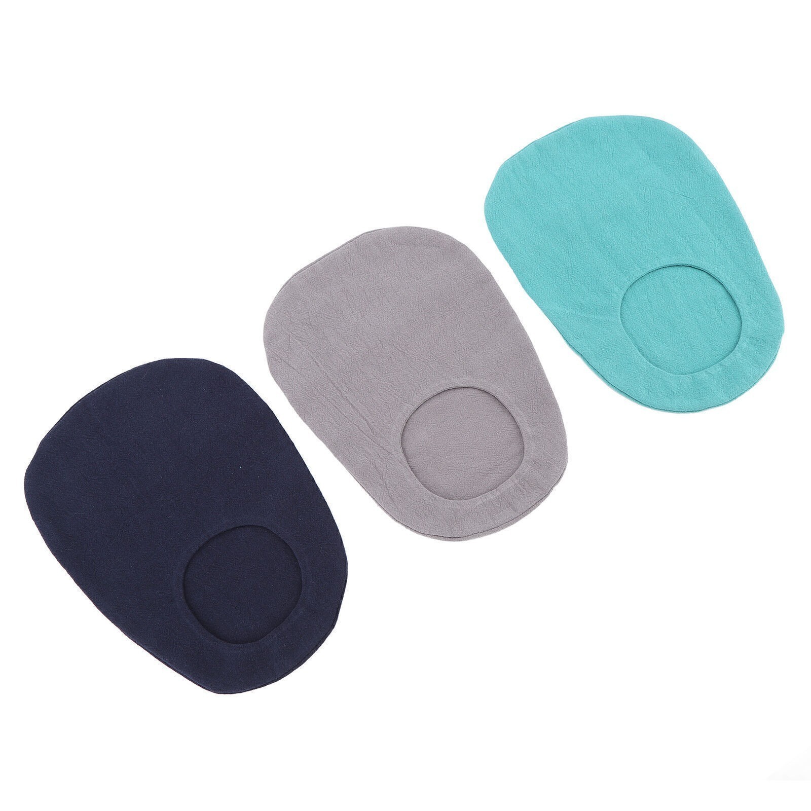 3pcs Ostomy Bag Cover Washable Detachable Dust Proof Mixed Colors Protective