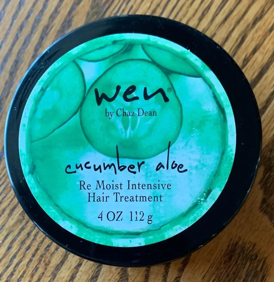WEN Cucumber Aloe Re-Moist Intensive Hair Treatment New 4 oz
