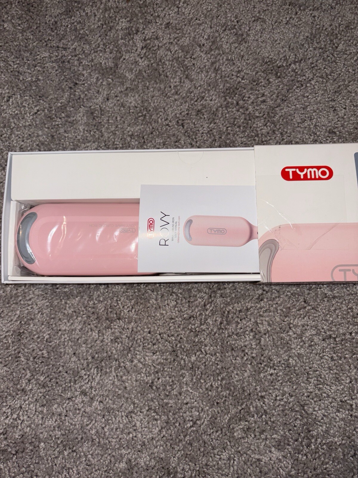 TYMO ROVY Hair Crimper Waver Hair Tool Deep Wave Curling Iron Wand Ionic Waves
