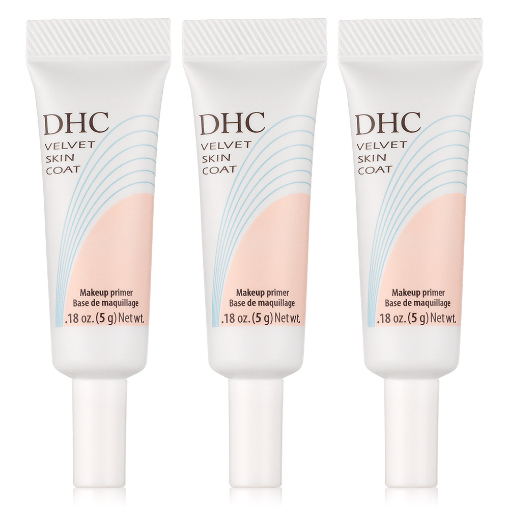 DHC Velvet Skin Coat Mini 3 pack 0.18 oz. Net wt. x3, includes 4 free samples