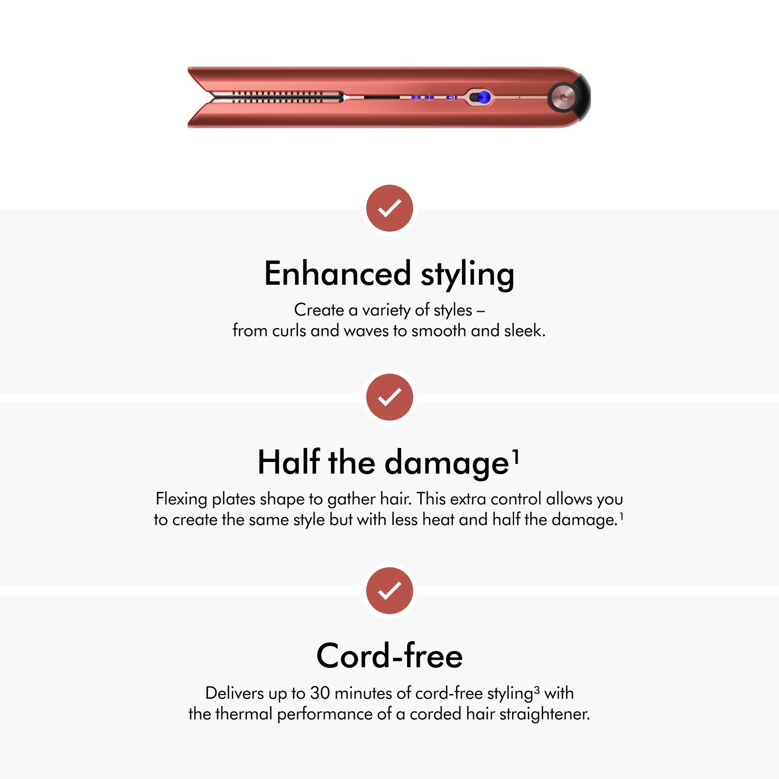 Dyson Corrale™ Origin Styler Straightener | Refurbished