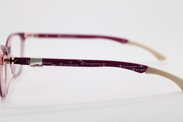 NEW CHAMPION BLISS C03 TRI-FLEX PURPLE WHITE AUTHENTIC EYEGLASSES 50-16
