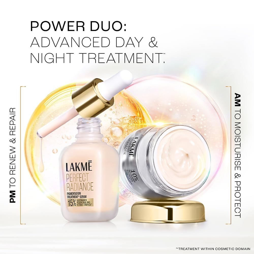 Lakme Perfect Radiance Pigmentation Treatment Serum with 15% Niacinamide 15ml
