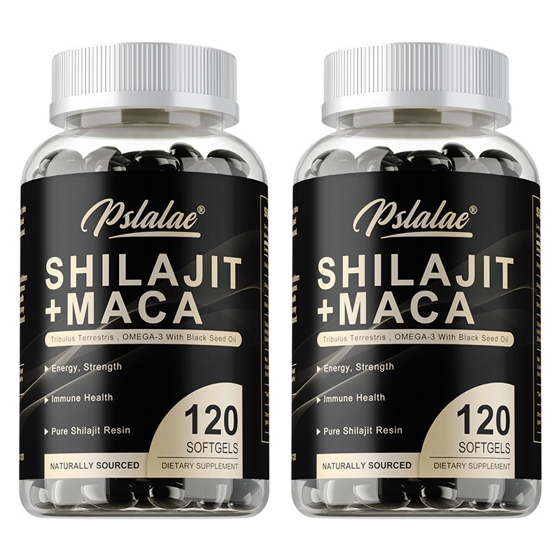 Shilajit + Maca 240pcs – Boosts Energy and Vitality, Balances Hormones