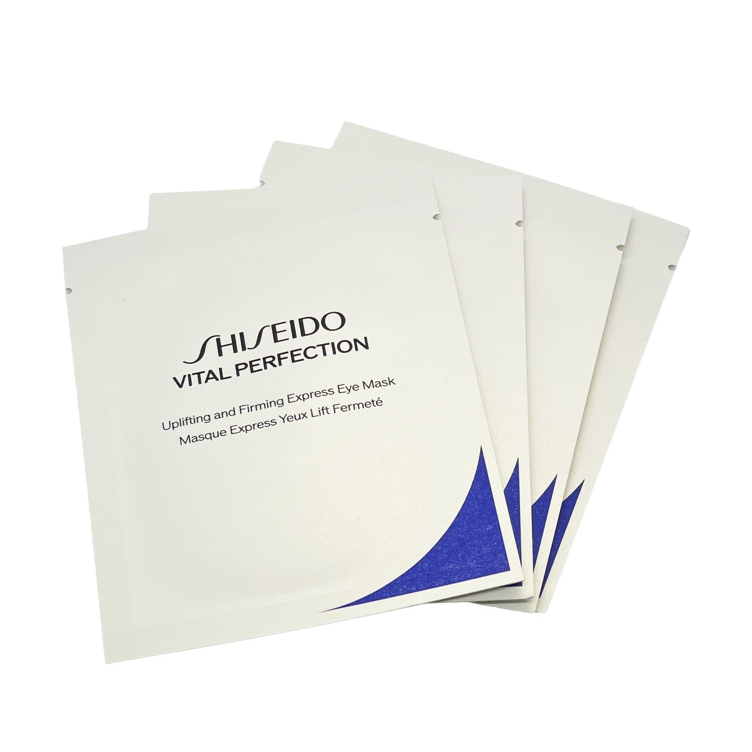 4 x Shiseido Vital Perfection Uplifting & Firming Express Eye Mask ~ NEW VERSION