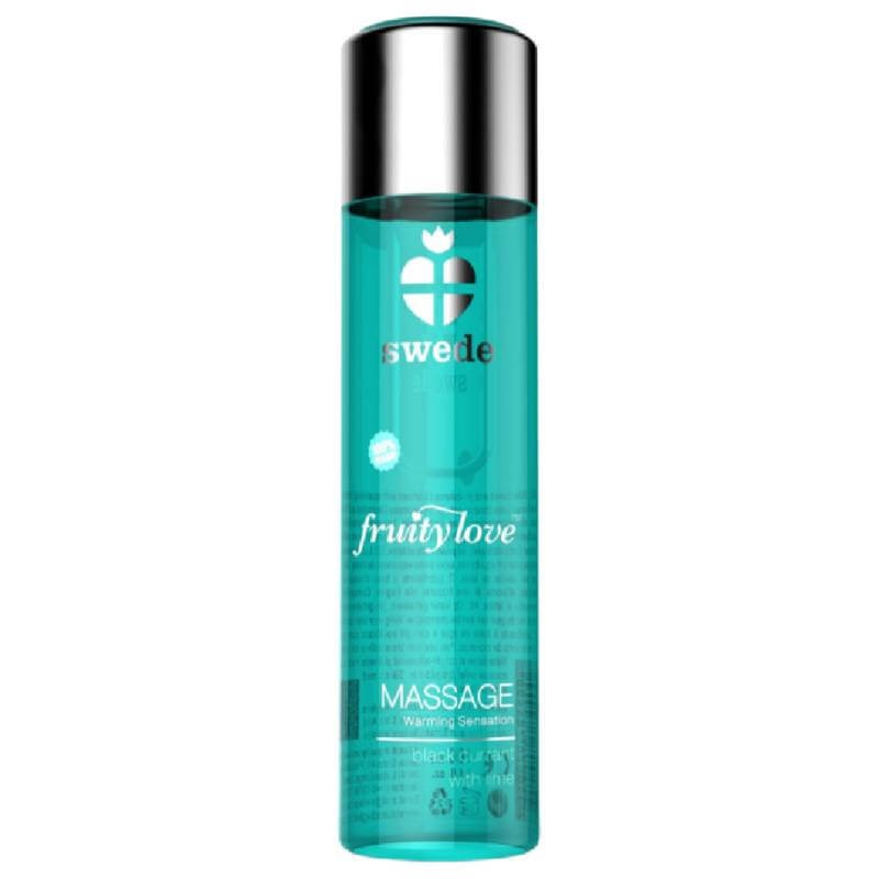 Swede – Fruity Love Warming Effect Massage Oil Black Currant And Lime 120 ML