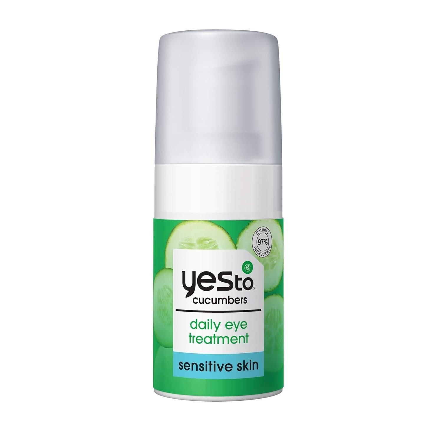 Yes To Cucumbers Daily Eye Treatment 0.5 Fl Oz Sensitive Skin Aloe Soothing