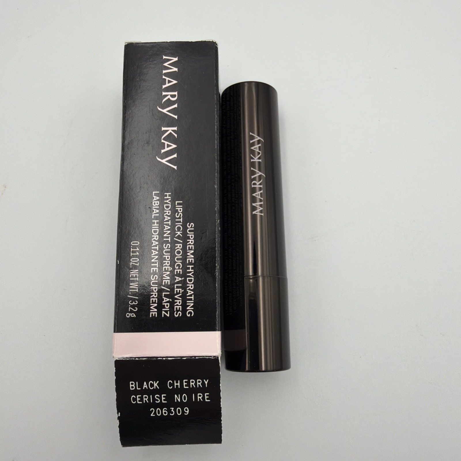 NIB Mary Kay Supreme Hydrating Black Cherry 206309 Lipstick