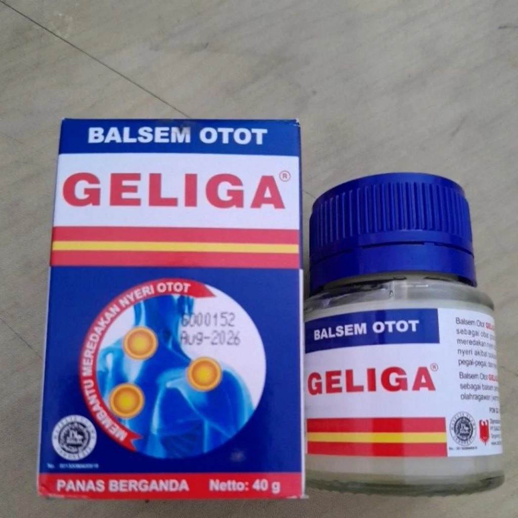 3PCS Geliga Muscle Balm 40g Warming Balm For External Fast Shipping