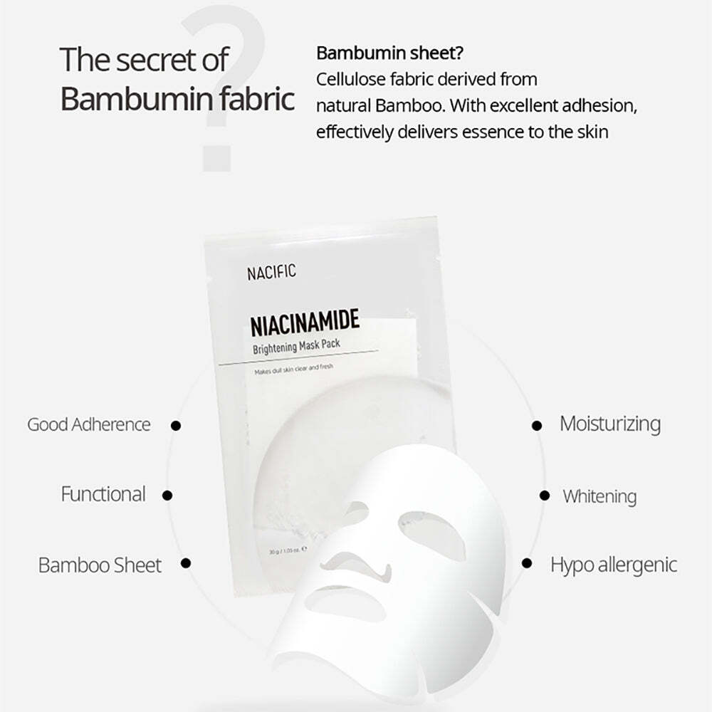 NACIFIC Niacinamide Brightening Mask Pack 10 EA