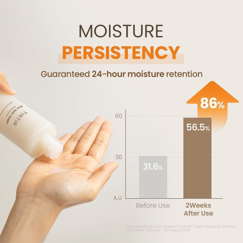 150ml Milk Toner Deep Moisturizing Instantly Glows and Brightens Sensitive Skin
