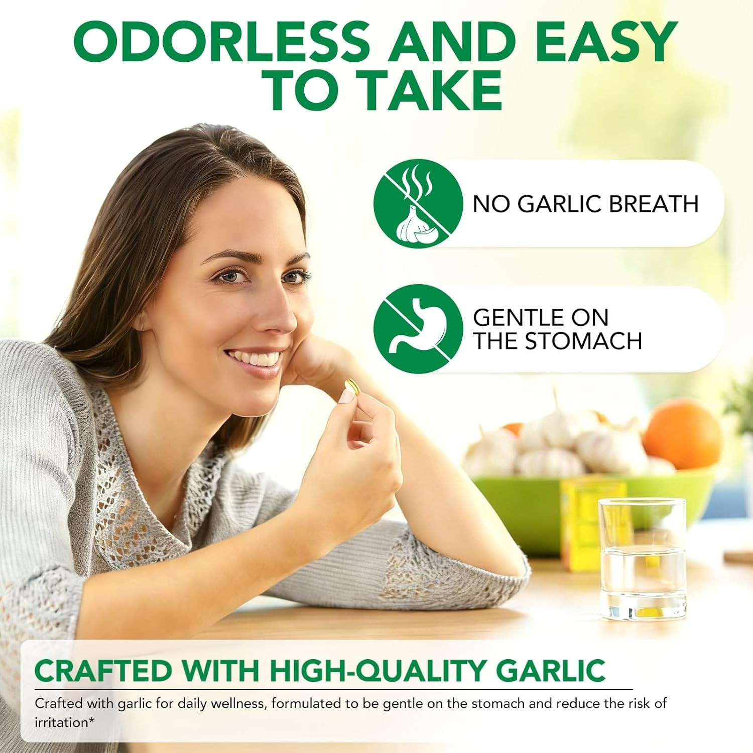 High-Potency Aged Garlic Extract Softgels – 300 Count for Heart Health