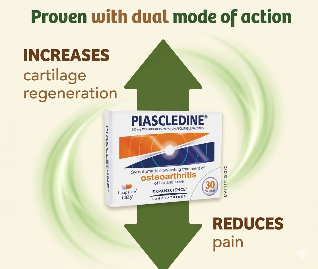 Piascledine 300 mg 30 Units Made In France 2 Boxes