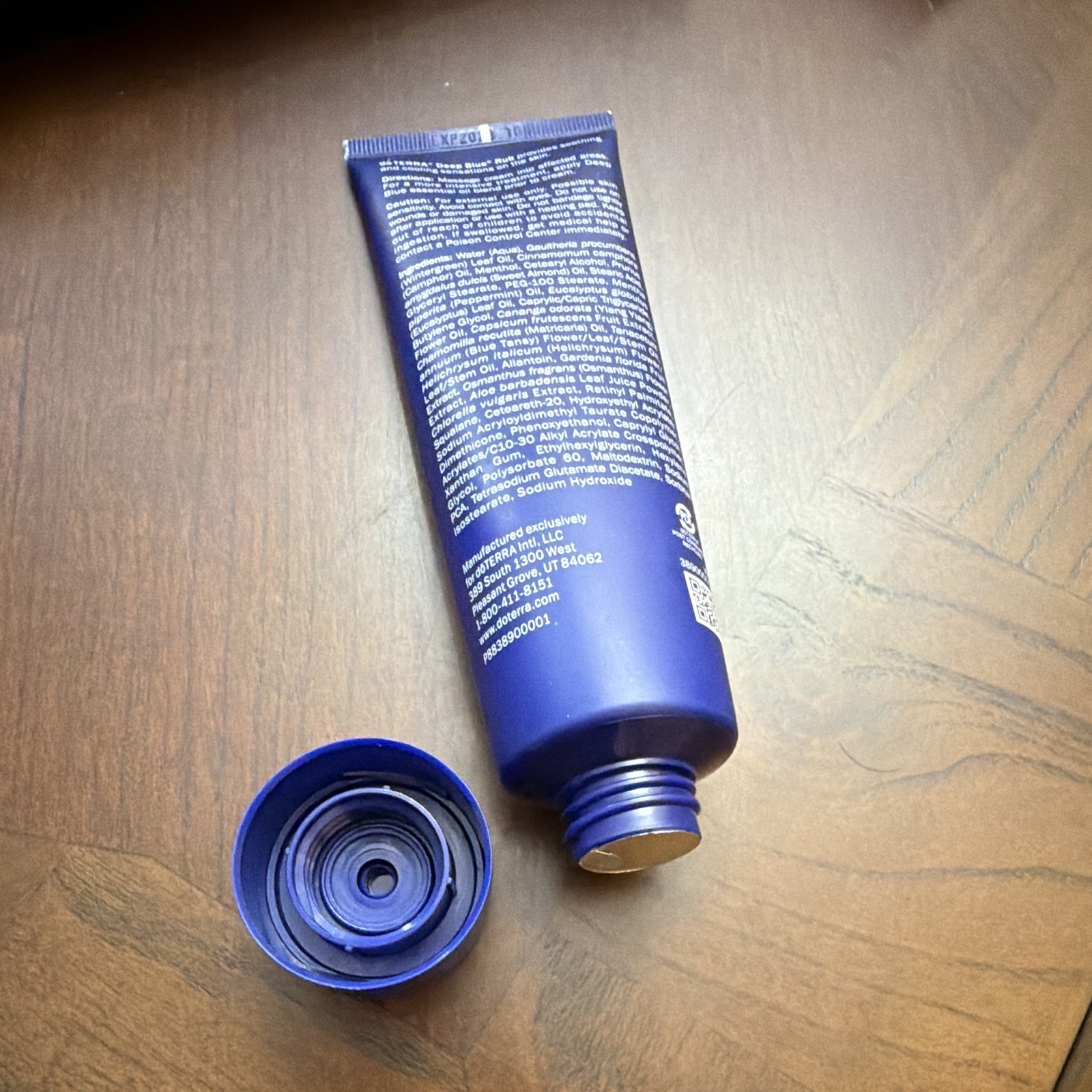 doTERRA Deep Blue Rub Massage Lotion, Blue Unisex Lotion, 4 fl oz