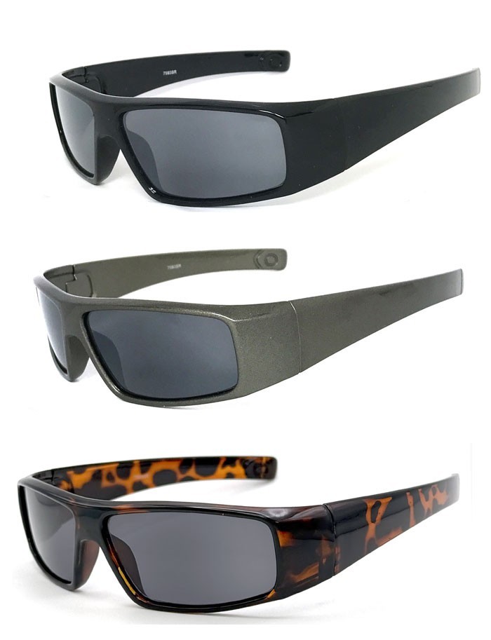 Full Lenses Magnified Tinted Sun Reader Reading Sunglasses Unisex Wrap UV400