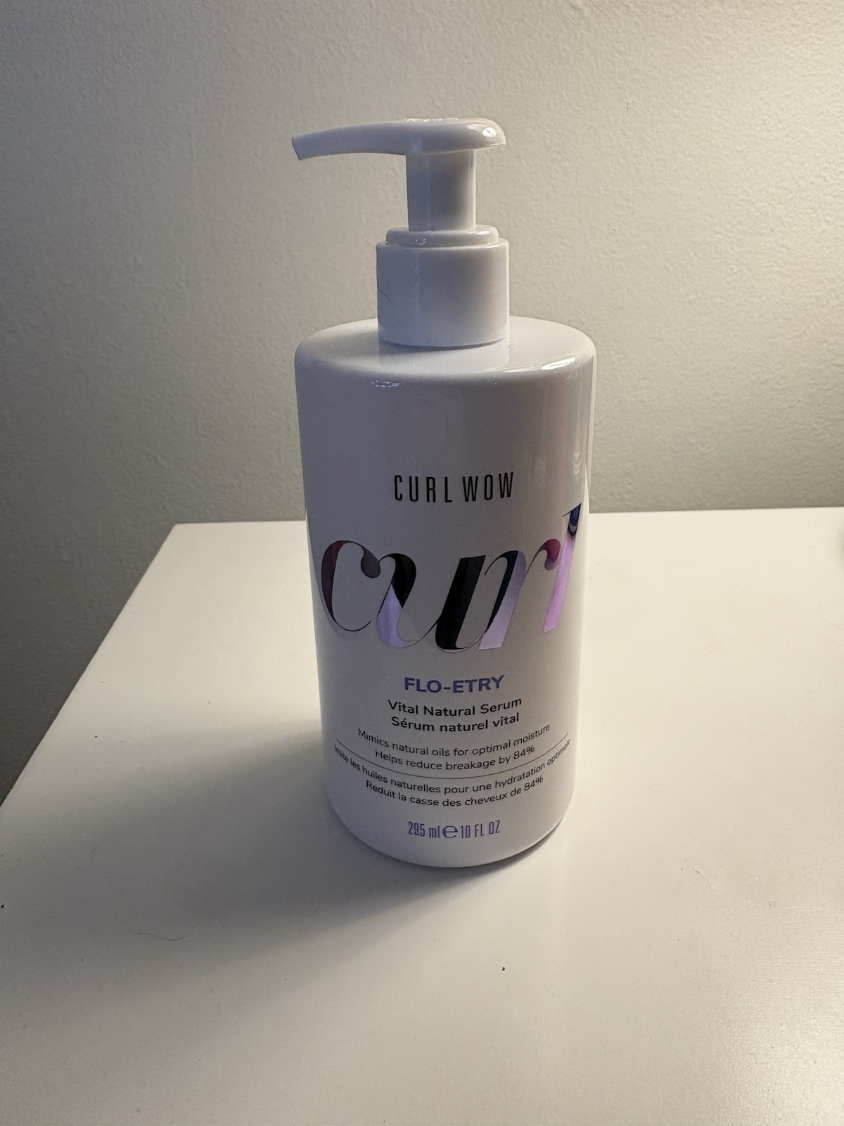 Curl Wow Flo-etry Vital Natural Serum Standard Size 10 fl oz