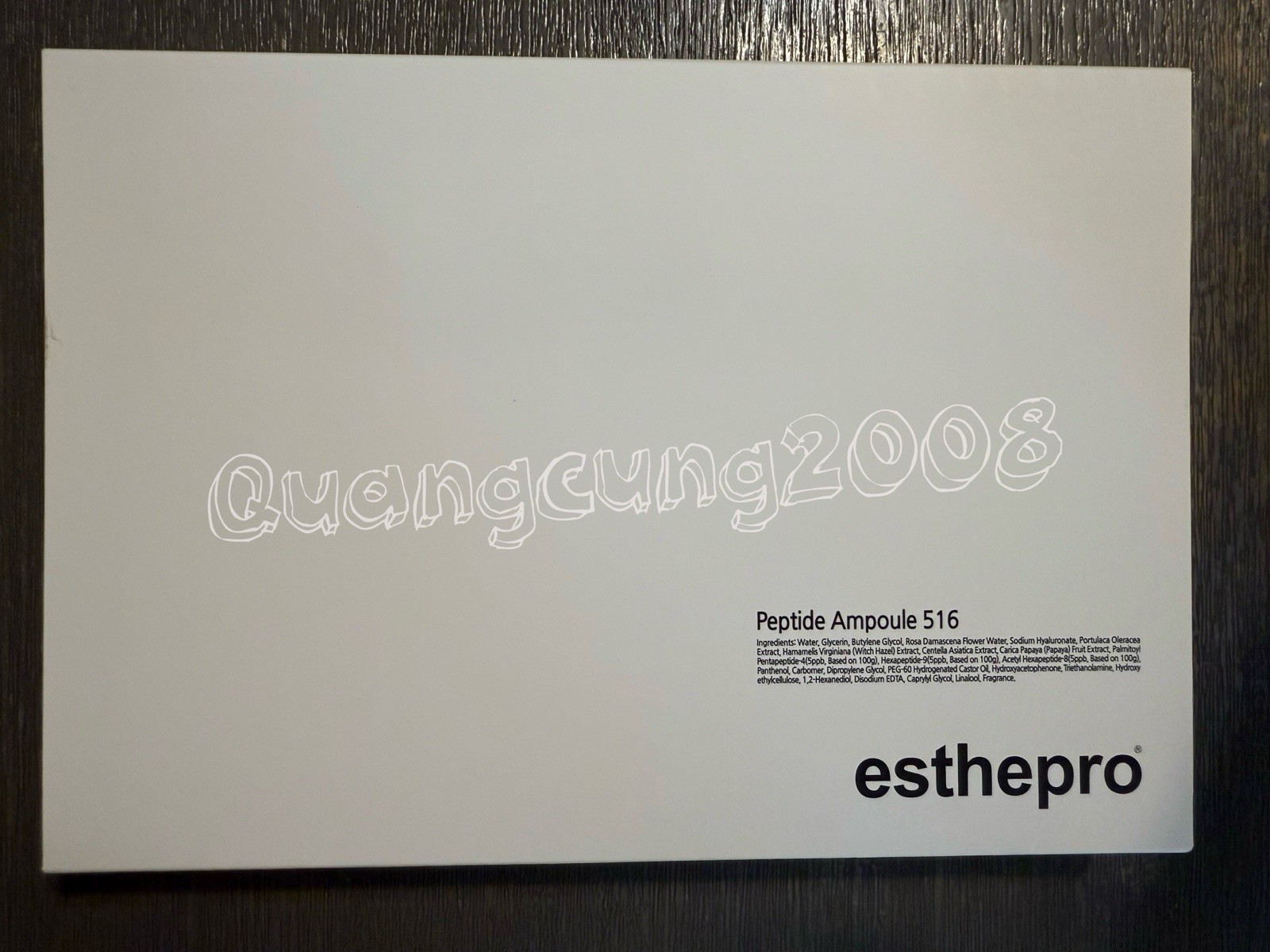 ESTHEPRO Peptide Ampoule 8ml 10ea Revitalizing Ampoule Skin Firming Ampoule NEW