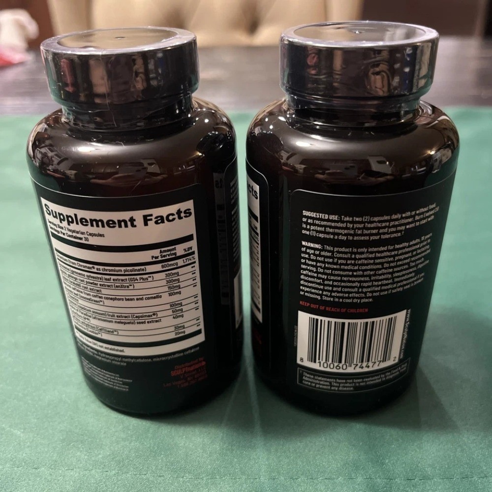 New Sculptnation – Pack of 2 Burn Evolved 2.0 Thermogenic Fat Burner Weight Loss