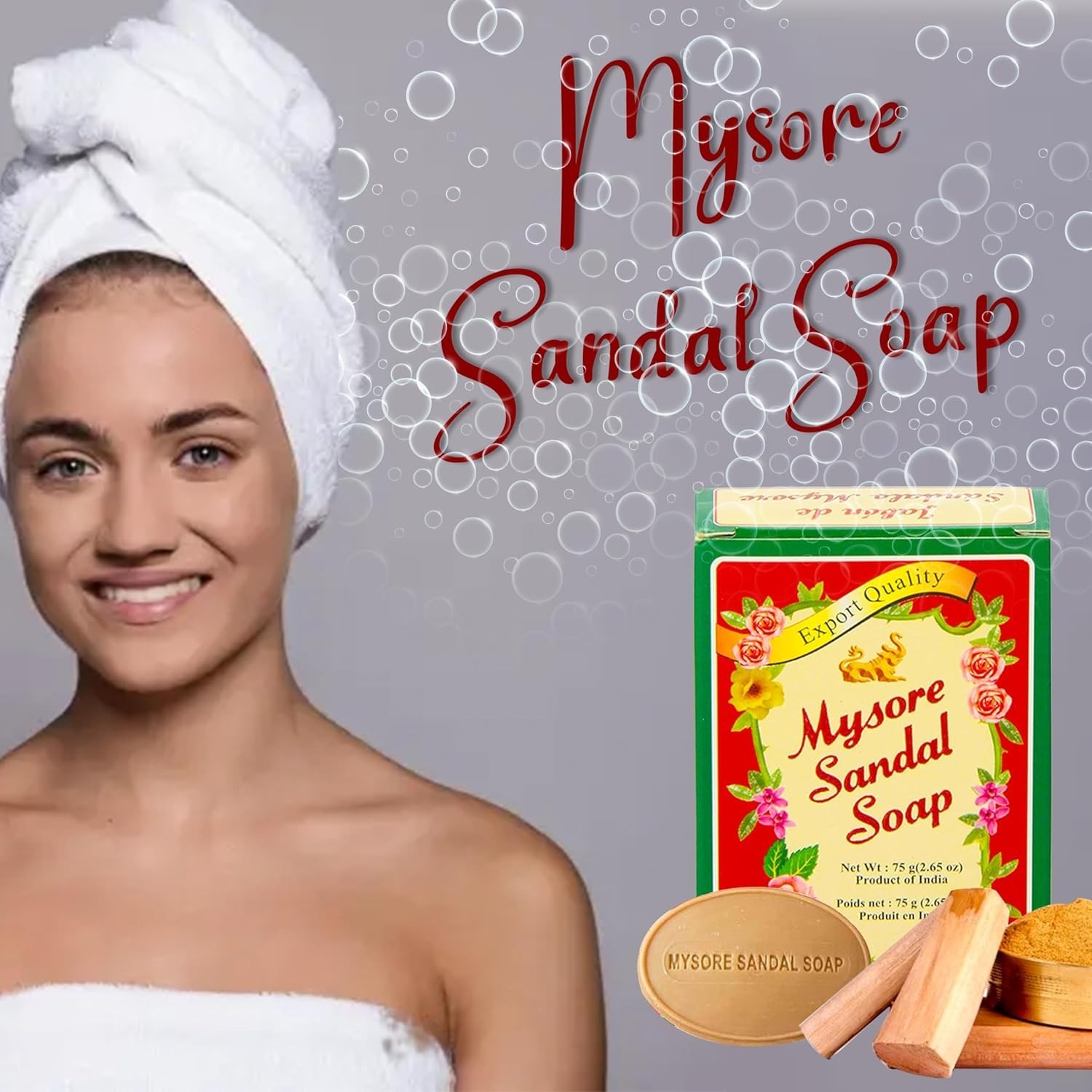 Mysore Sandal Soap 75 g Pack of 6