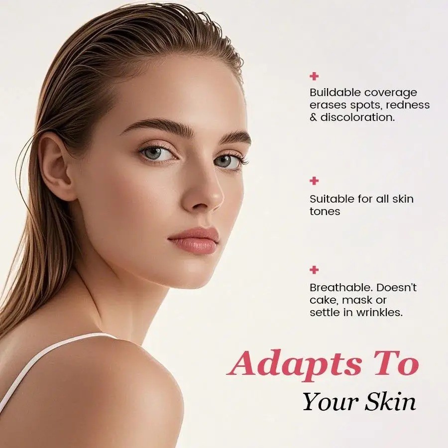 Smooche Foundation Korean, Smooche Color Changing Foundation, For All Skin Types
