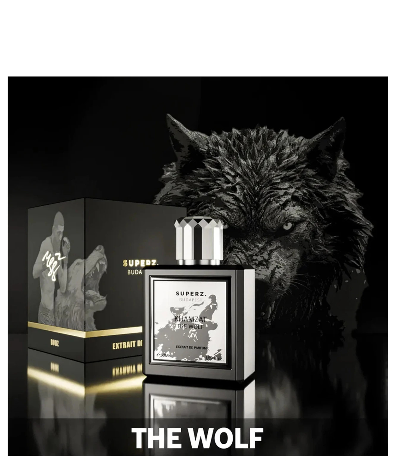 Superz Budapest The Wolf Extrait de Parfum 50ml New Sealed Original